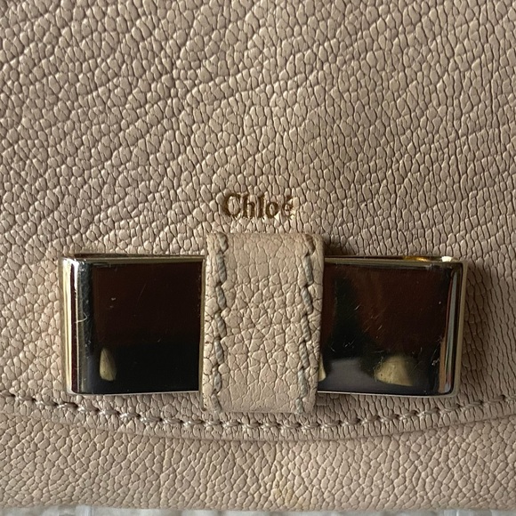 CHLOÈ WALLET IN SAND/LIGHT BLUSH - Picture 2 of 13